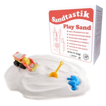 300 lb (136 kg) Play Sand in Sparkling White